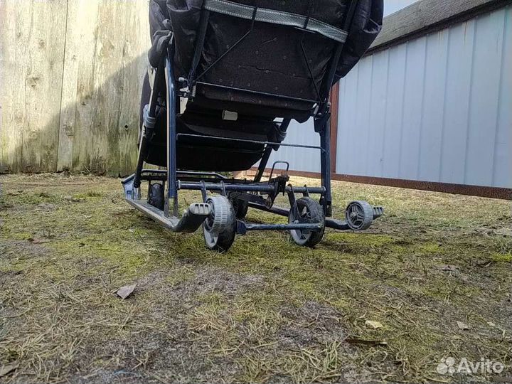 Санки коляска ника 7-1 Б