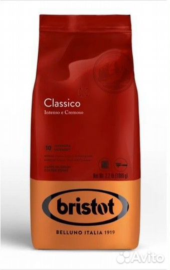 Зерновой кофе Idee, Alberto, Bristot, Intencion