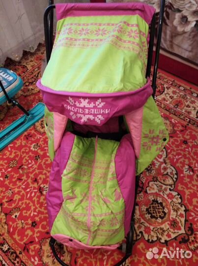 Коляска санки