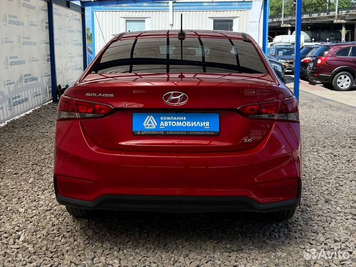 Hyundai Solaris 1.6 AT, 2017, 69 620 км