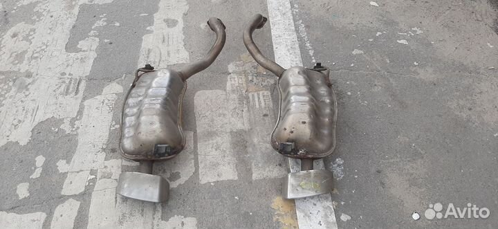 Выхлопная труба Hyundai Santa Fe 2