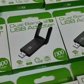 USB Wi-Fi адаптер для пк AC1300 5 Ггц