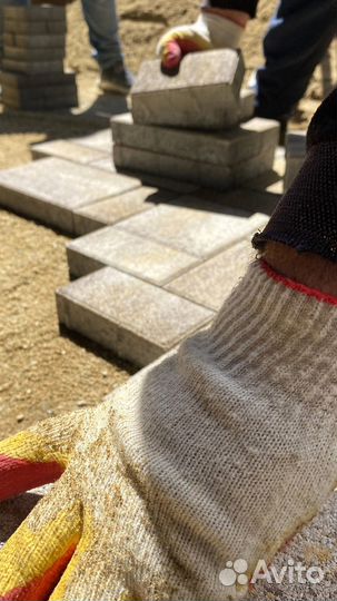 Тротуарная плитка брусчатка