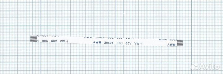 Шлейф 8pin, шаг 0,8мм, 10 см