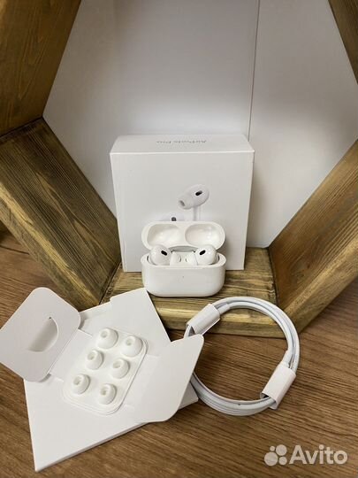 Airpods pro 2 premium с регулировкой звука