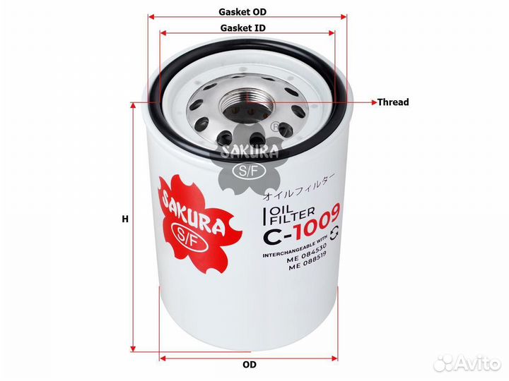 Фильтр масляный