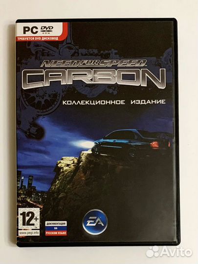 Need for Speed Carbon Коллекционное лицензи Россия