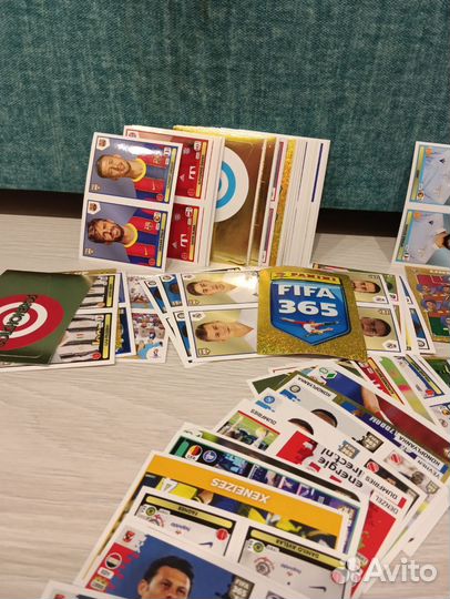Фифа 365, наклейки-карточки(для коллекции)