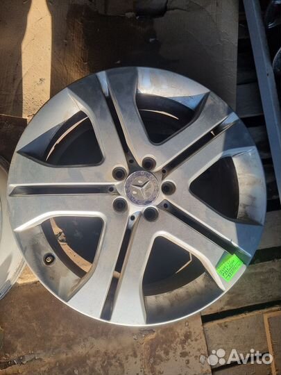 Диски литые на Merсedes, б/у, R19, 5х112