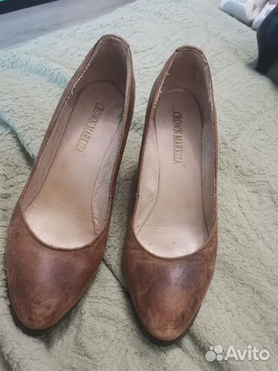Туфли женские натуральная кожа 37-38р