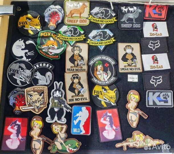 Патчи шевроны нашивки