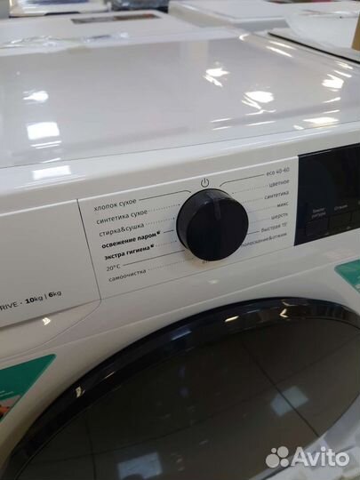 Стирально-сушильная машина Gorenje 10/6кг, йорах