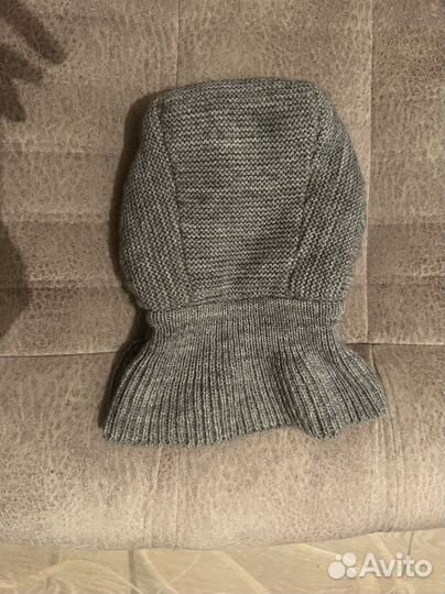 Шапка шлем для малыша детская р44-46