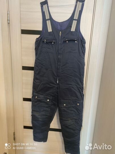 Полукомбинезон зимний лётный(СССР, 1980 г.в.) Б/У