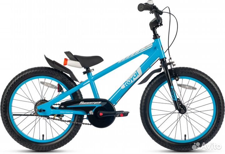 Велосипед Royal Baby EZ Freestyle 18 синий Soc259