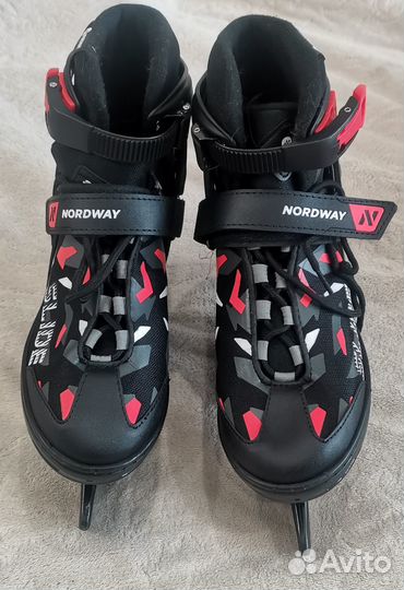 Коньки nordway детские раздвижные