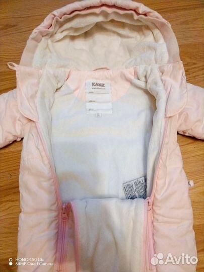 Комбинезон для девочки 62