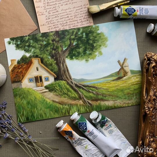 Этюды маслом