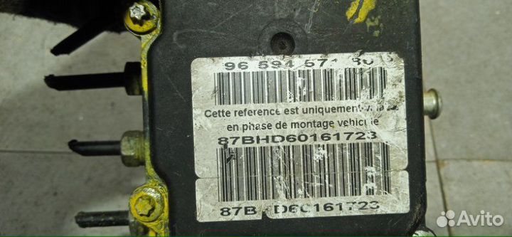 Блок ABS Citroen C4 2004-2011