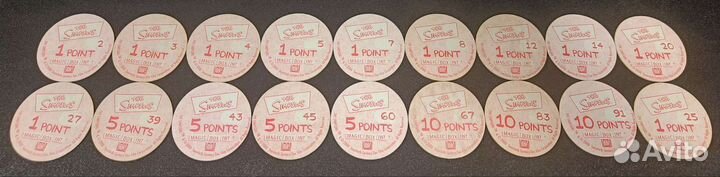 Сотки Симпсоны Simpsons Caps POG Тазо Фишки Кэпсы