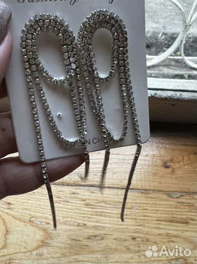 Бижутерия серьги