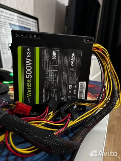Блок питания 500w WattBit zalman