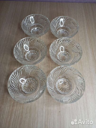 Соусники хрусталь СССР