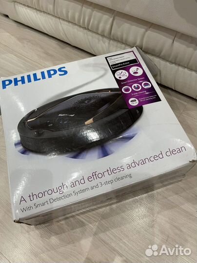 Робот пылесос philips fc8820