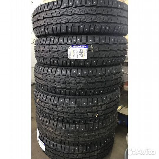 Шина michelin 205 75 16c шипы