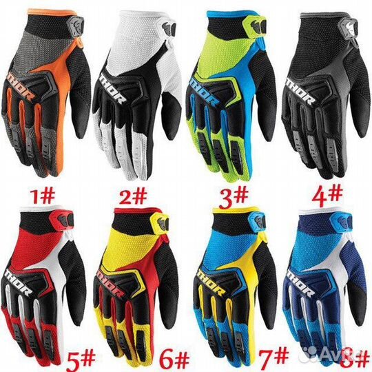 Перчатки для мотокросса эндуро вело Thor