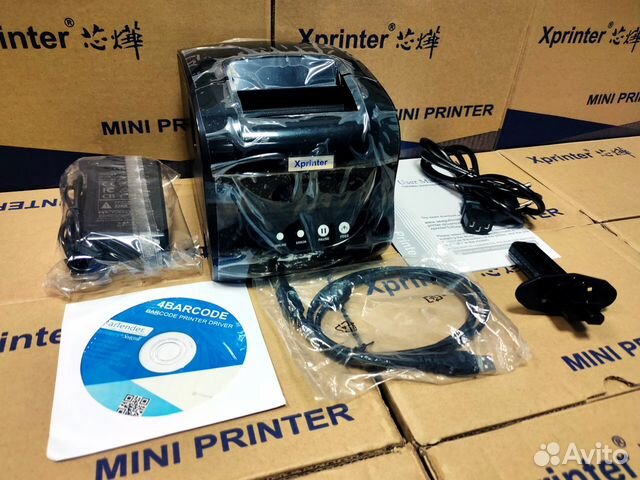 Xprinter XP-365B USB термопринтер