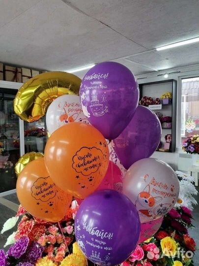 Воздушные шары с гелием
