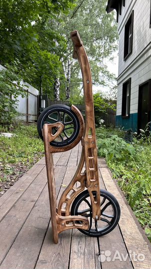Продам деревянный самокат ручной работы