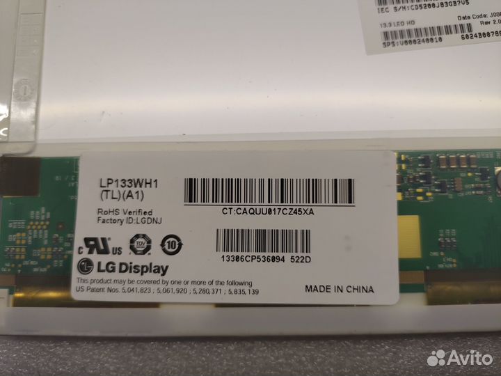 Матрица lp133wh1 tl a1