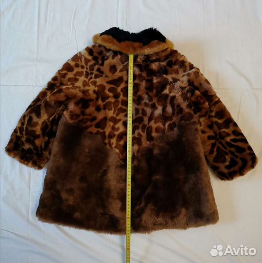 Детская Шубка (мутон) с шапочкой (мутон)