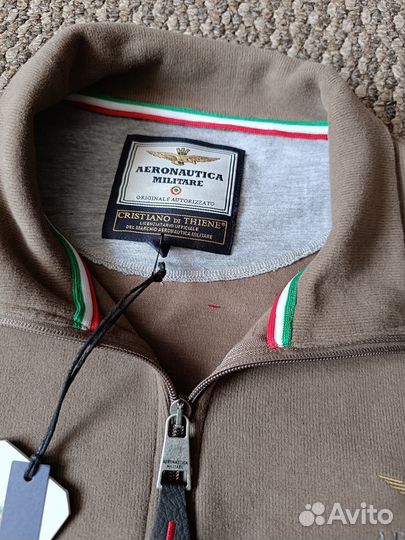 Кофта мужская aeronautica military/75.XL,XXL,3XL