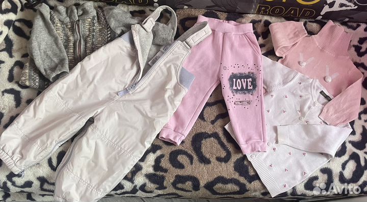 Вещи пакетом на девочку 1-2 года