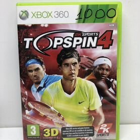 Диск Top spin 4 для Xbox 360