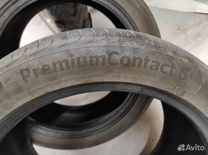 Continental PremiumContact 6 245/45 R19 и 275/40 R19 98Y