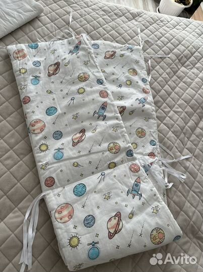 Бортики в детскую кроватку