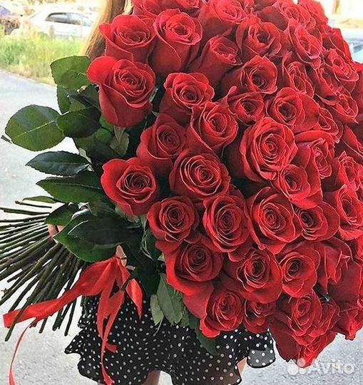 Высокие розы Гигантские розы Доставка цветов