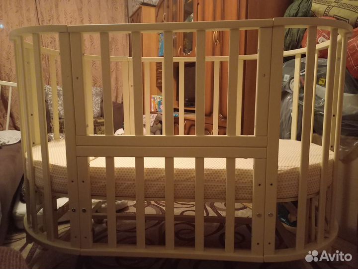 Кроватка-трансформер детская 