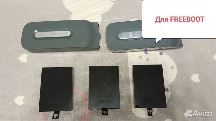 Жёсткие диски 250 - 1000 Gb для Xbox 360