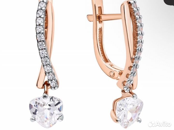 Серебряные серьги