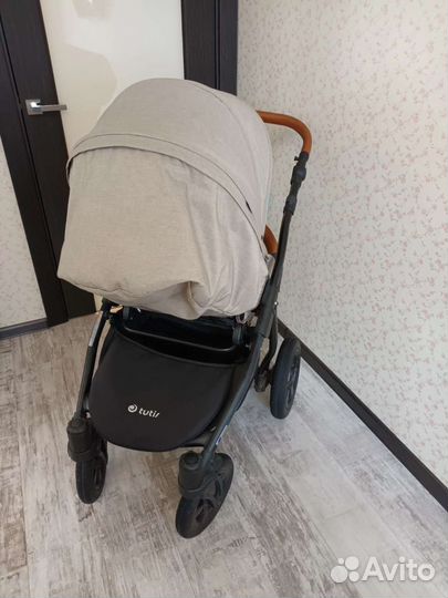 Tutis Tapu-Tapu - коляска 2 в 1 бежево-голубая