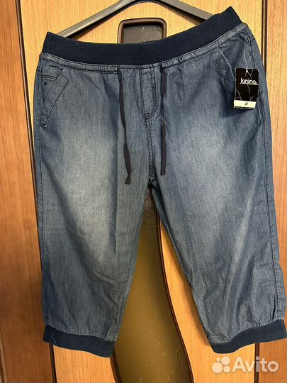 Бриджи джинсовые новые