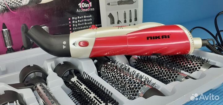 Профессиональная Фен щётка 10в1 Nikai Action Style