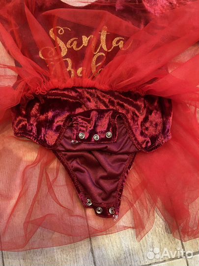 Боди для девочки новогоднее