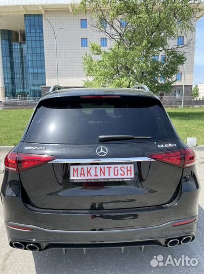 Диффузор на Мерседес GLE 167