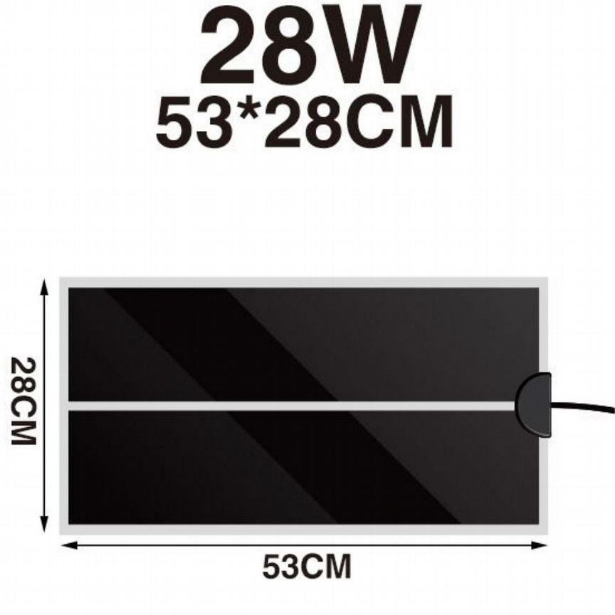 Термоковрик для террариума 53х28см, 28вт